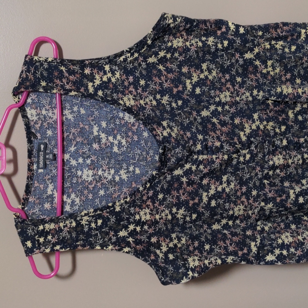 Toad & Co Manzana Tiered Sleeveless Dress XL